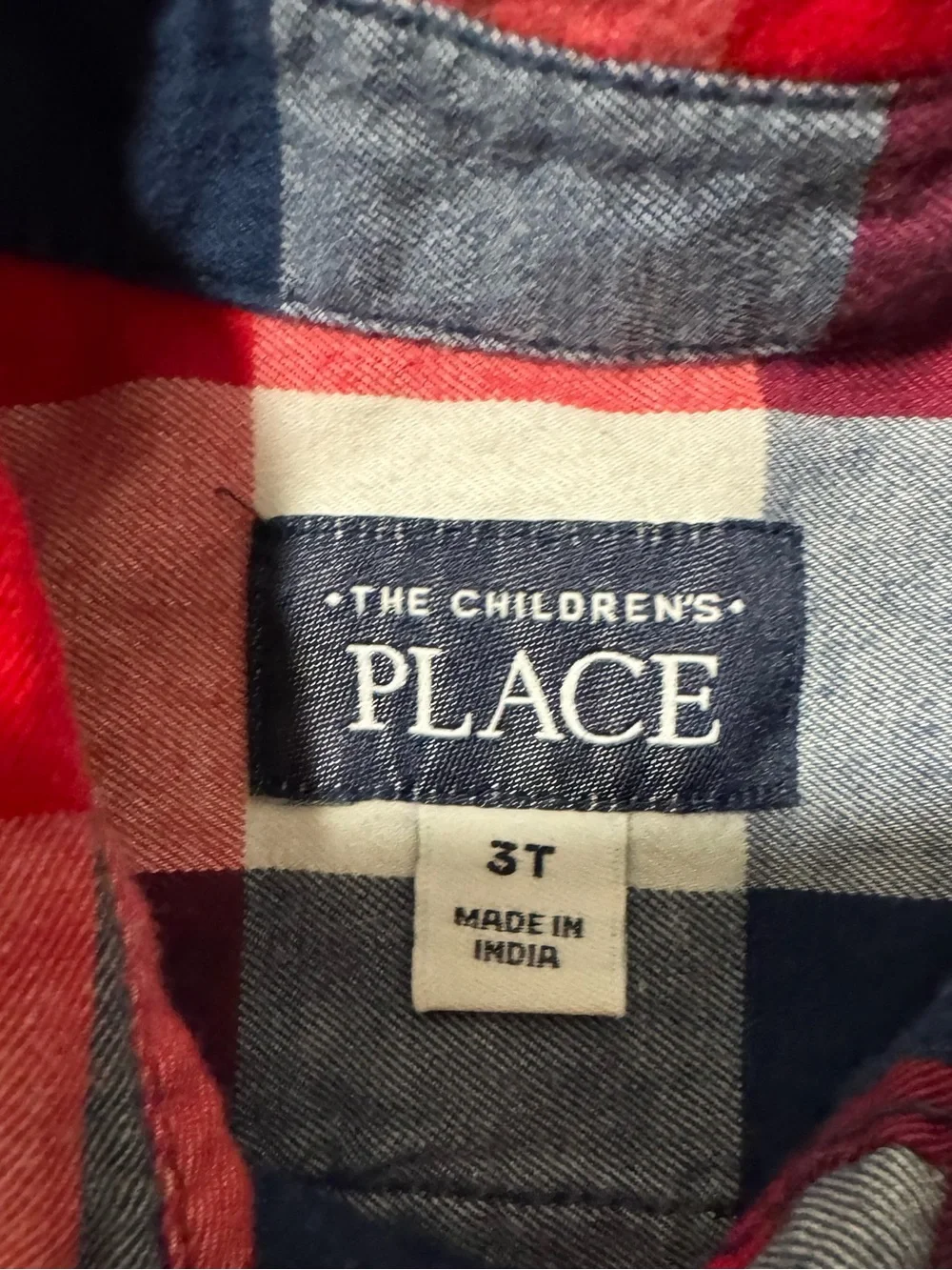 Children’s Place Plaid Button-Down Shirt